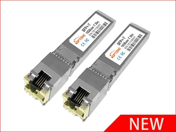 奥普特旺成功研发SFP+10G电口模块